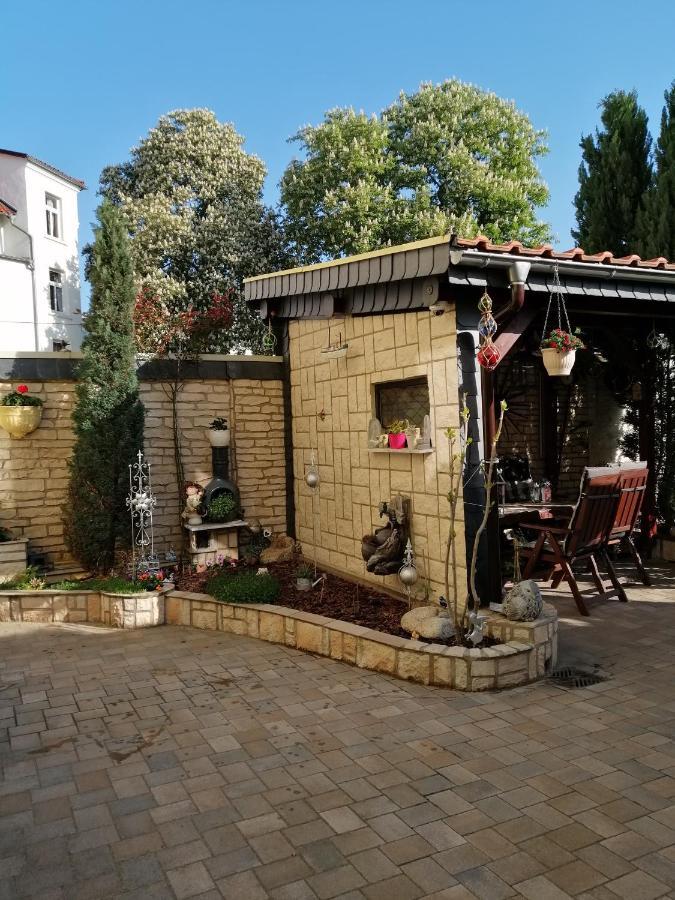 Usis_Ferienwohnung Im Harz Quedlinburg Dış mekan fotoğraf